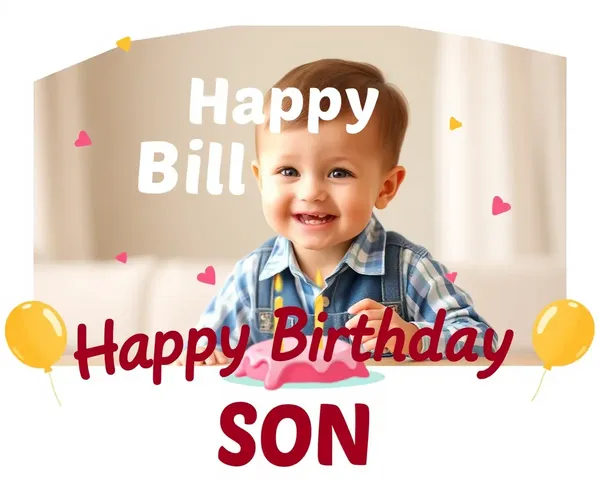 Happy Birthday Son Images for Cherished Moments