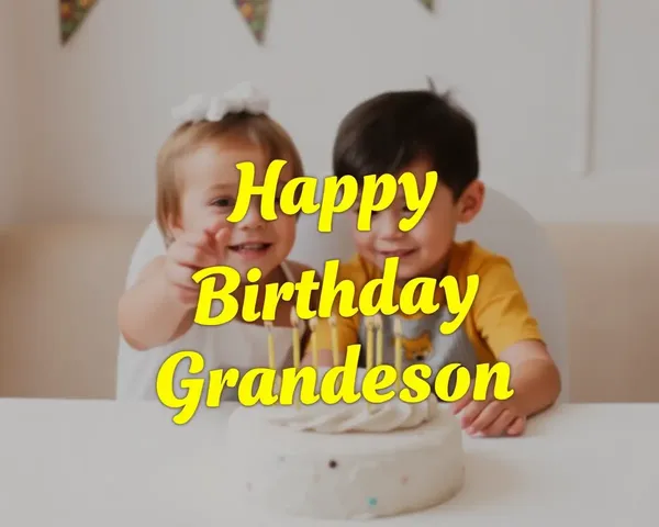 Happy Birthday Wishes for Grandson in Beautiful Images