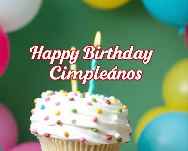 Happy Birthday Wishes in Colorful Feliz Cumpleaños Images