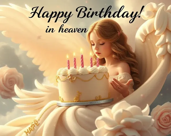 Happy Birthday in Heaven Images Found Online