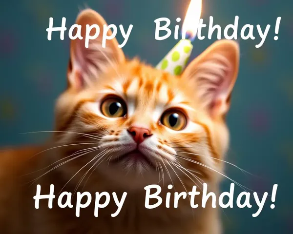 Happy Birthday to Our Feline Friend Images