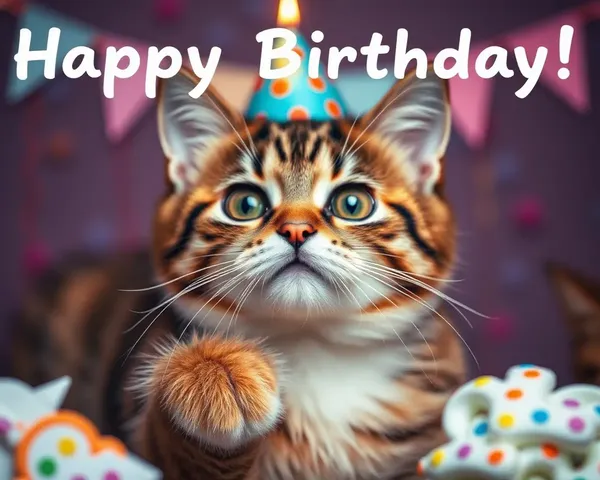 Happy Birthday to Your Feline Companion Images