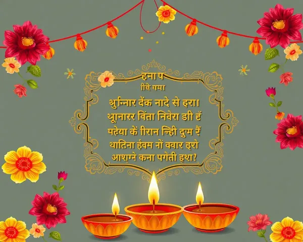 Happy Dhanteras Wishes in Gujarati on Beautiful Greeting Card