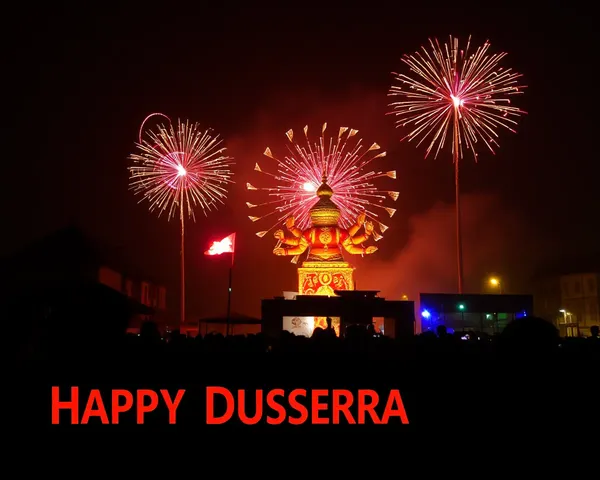 Happy Dussehra Images for Vibrant Festival
