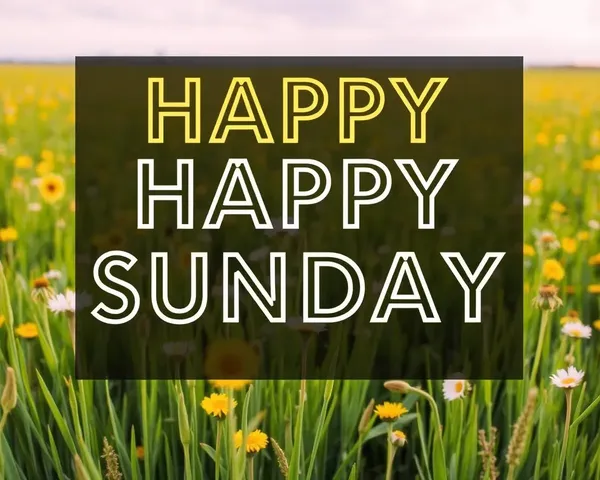 Happy Happy Sunday Images for a Joyful Morning