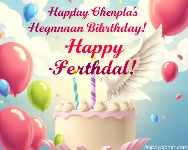 Happy Heavenly Birthday Images Celebrate Joyful Occasion