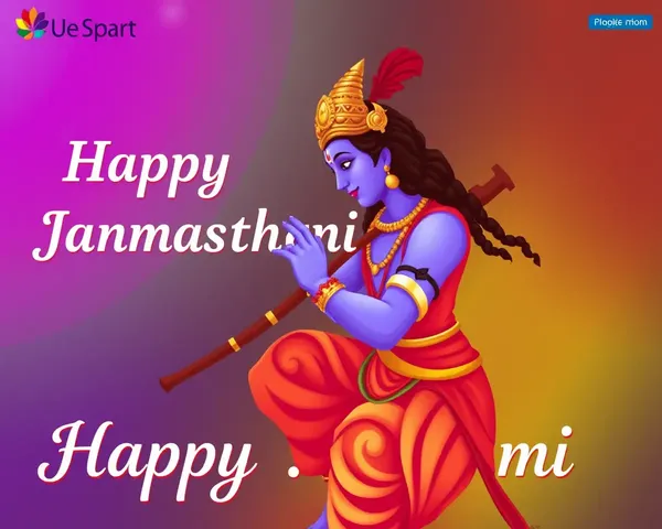 Happy Janmashtami Images for a Festive Atmosphere