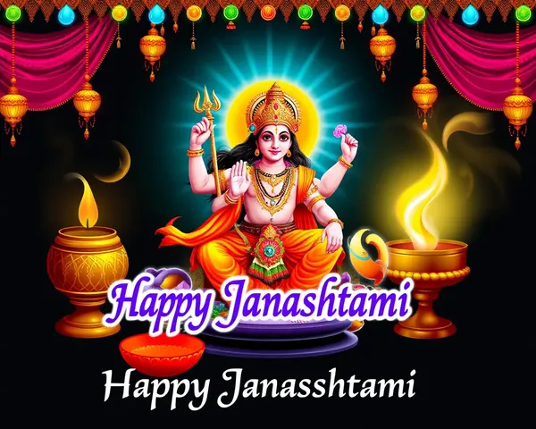 Happy Janmashtami Images to Share with Friends
