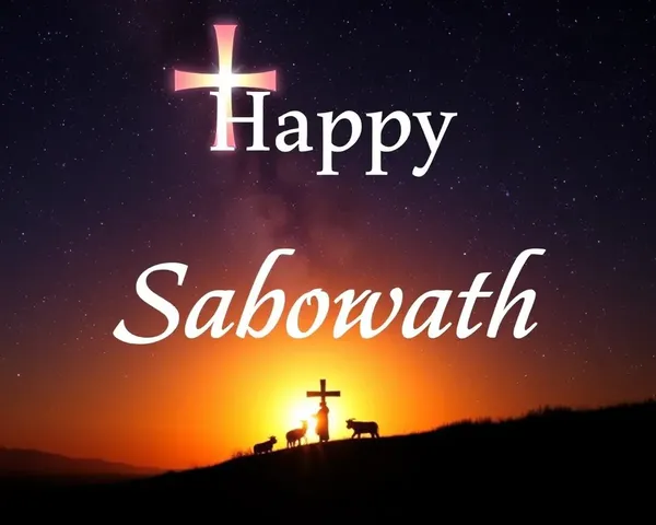 Happy Sabbath Images Filled with Peace and Serenity