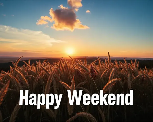 Happy Weekend Images to Kick Off Relaxation