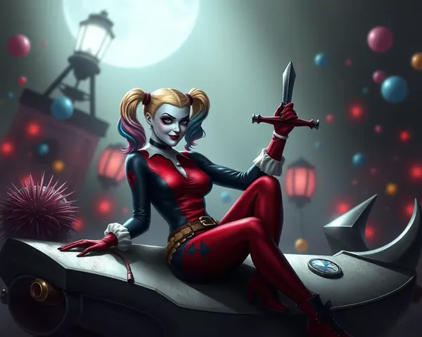 Harley Quinn Images Highlight Her Troubled Past