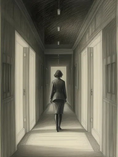 Haunting Woman in Abandoned Asylum