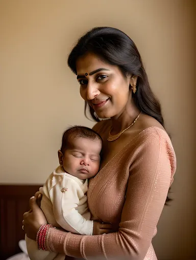 Heartwarming Bhabhi Pic: Newborn Niece or Nephew Bonding Moment