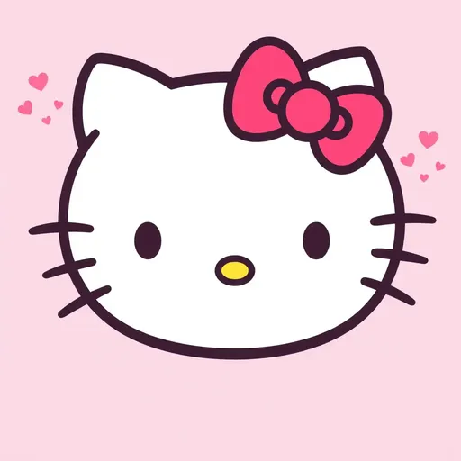 Hello Kitty Icon: Recognizable Symbol of Cuteness and Fun