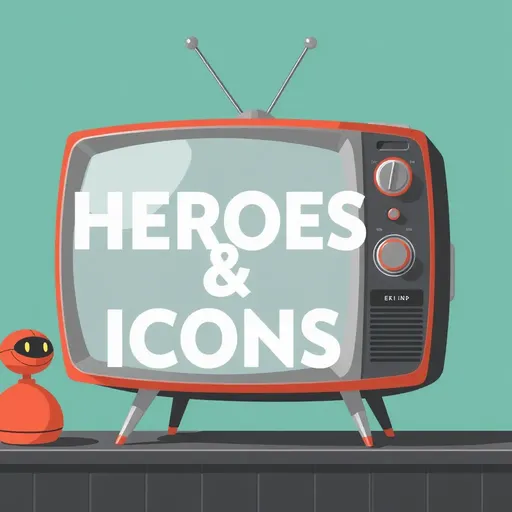 Heroes and Icons on Television Screen