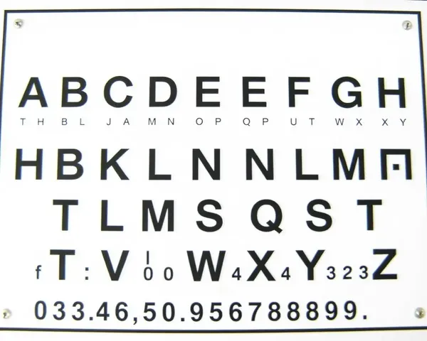 High-Contrast Braille Alphabet Chart for Visual Impairments