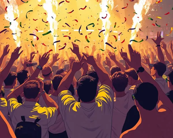 High-Energy Live Desi Hip-Hop Concert Illustration