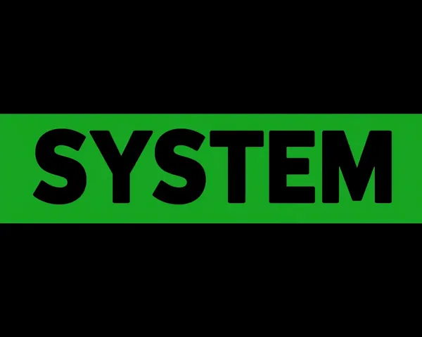 High-Resolution System Flag with Gradient Colors
