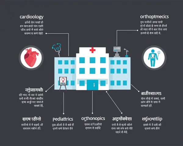 Hospital Department Services Design in Hindi