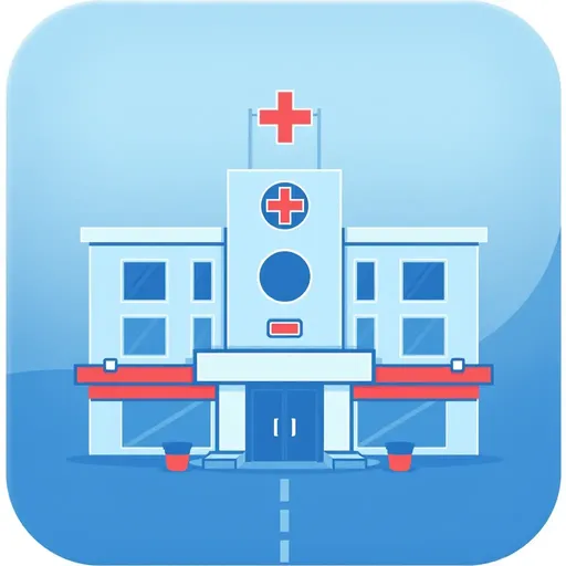 Hospital Icon: Emblem of Trust and Healing