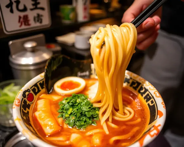 Hot Ramen Served at Popular Tokyo Takiya