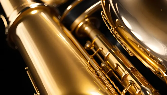Hot Saxi Image: Steam Rises from Saxophone Bell in Jazz Standard