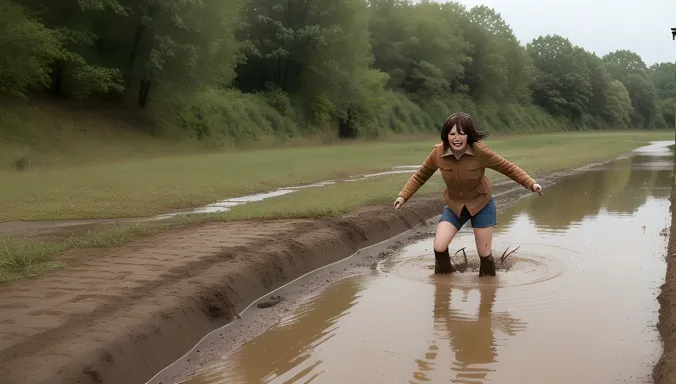 Humorous Chara Pictures in Mud