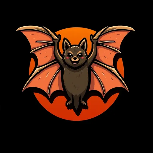 Icon Bat: Unique Flying Mammal with Echolocation Abilities