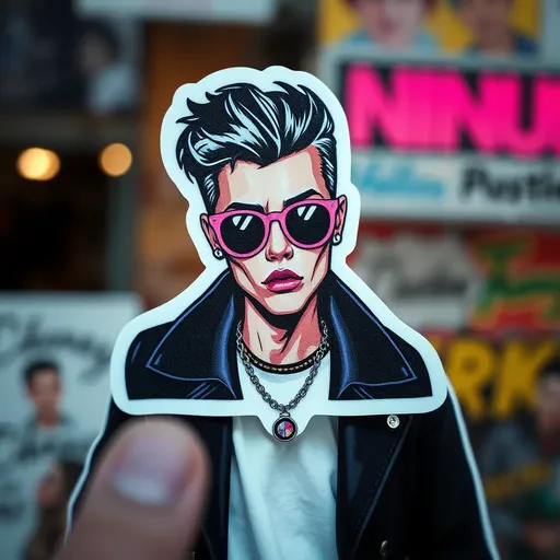 Icon Fashionista Stickers Remain Blur-Free Always