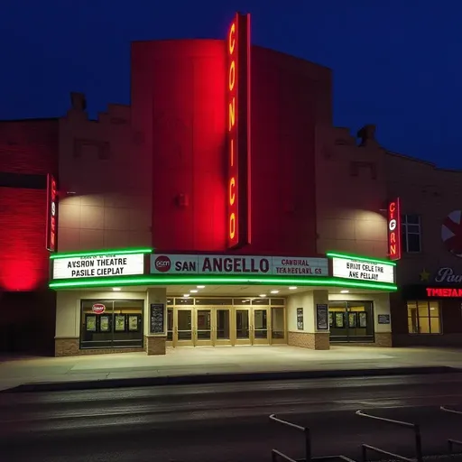 Icon Theatre San Angelo Texas Location Information