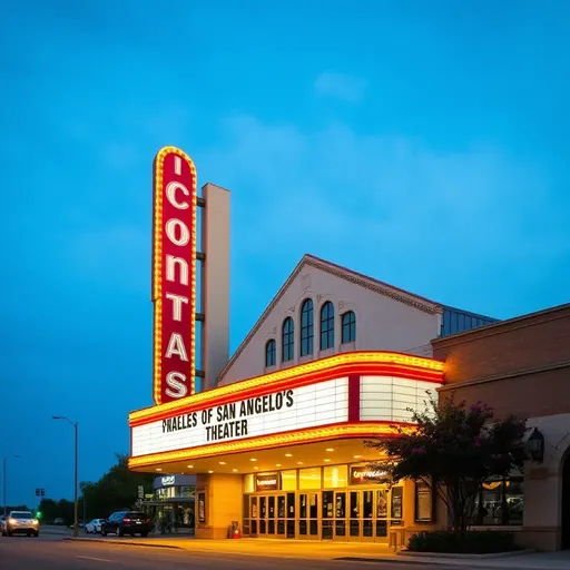 Icon Theatre San Angelo Texas Location Information