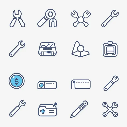 Icon Tool Set: Complete Set of Icon Design Resources