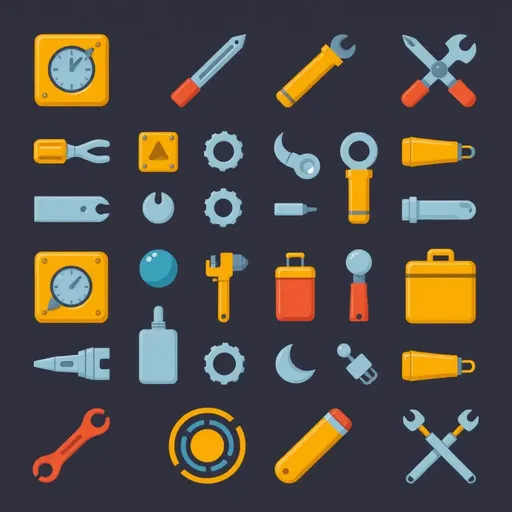 Icon Tool Set: Comprehensive Collection of Design Icons