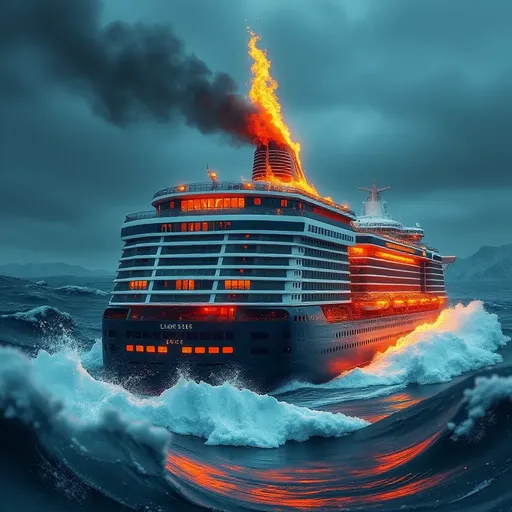 Icon of the Seas Fire: Majestic Symbol of Oceanic Power