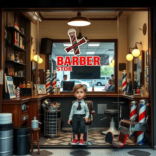 Iconic Barber Shop: Classic Men's Haircuts