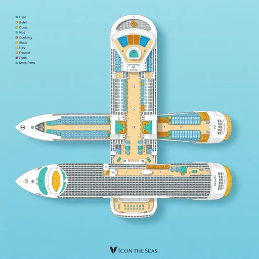 Iconic Deck Plans of the Seas Revealed