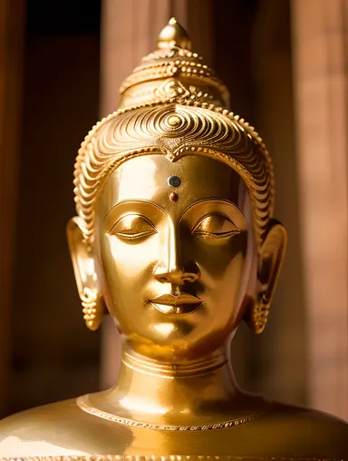 Iconic Gommateshwara Statue with Intricate Details