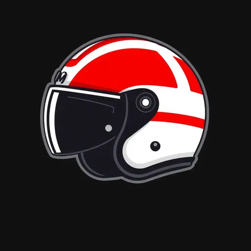 Iconic Helmet for High-Speed Racing and Flight Enthusiasts