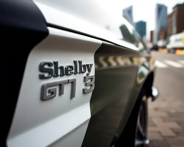 Iconic Shelby GT350 Logo on 1967 Mustang Shelby GT350