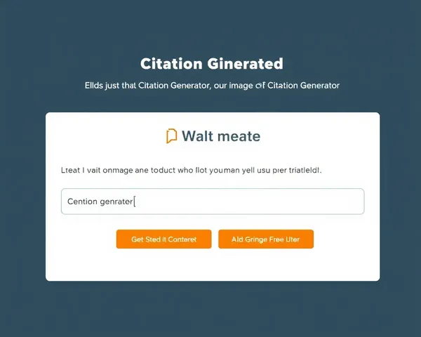 Image Citation Generator for Easy Academic Writing