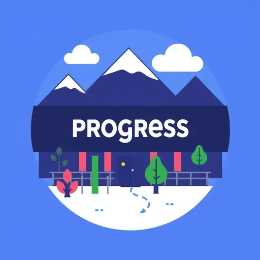 In Progress Icon Represents Ongoing Tasks and Updates