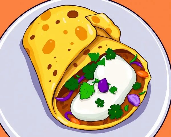 Indian-Style Egg Bhurji Wrap with Crispy Paratha and Raita