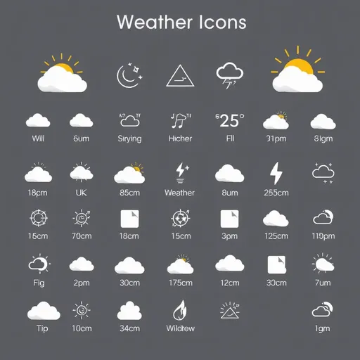 Interpreting Weather Icons Meaning for Better Forecasting