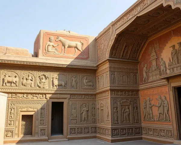 Intricate Carvings and Frescoes Adorn CSC Mohar Walls