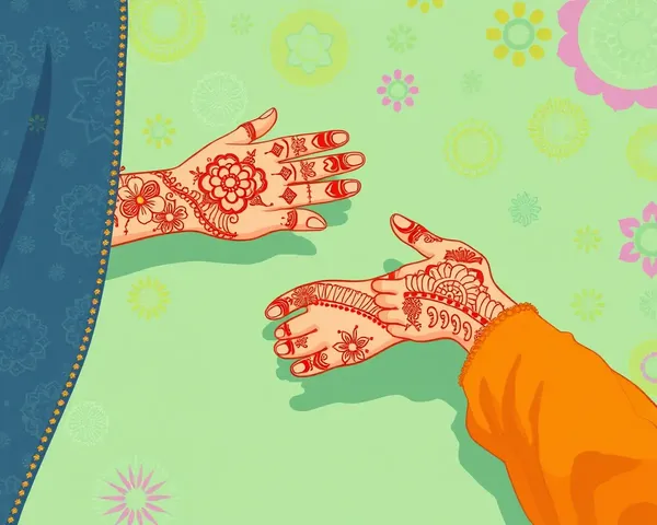 Intricate Henna Designs for Mundan Ceremony