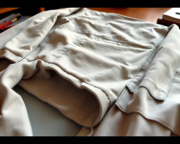 Intricate Readymade Garment with Soft Focus Texture Effect