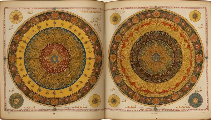 Intricate Sanskrit Script and Astronomical Diagrams in Brihat Samhita