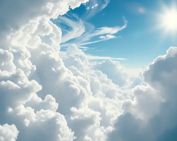 Involap Floats in Mid-Air with Cloudy Sky