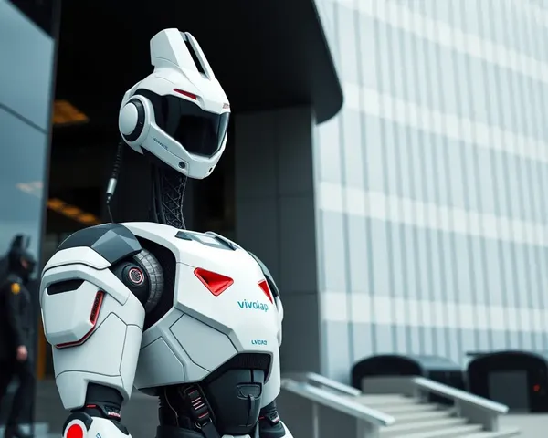 Involap Guards Modern Building as Robot