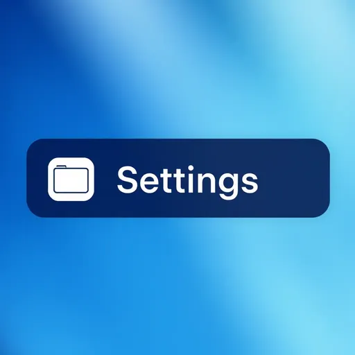 Iphone Settings Icon Customization